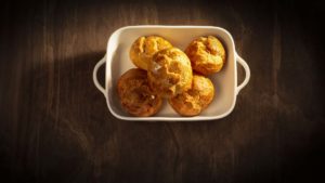 PERSIAN CREAM PUFFS (2 PIECES) Persian Cream Puffs (2 Pieces)